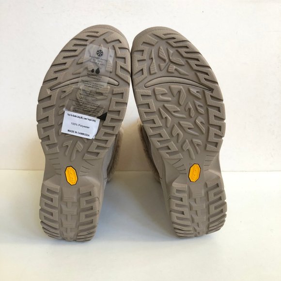 UGG MEN BUTTE MONO PUTTY WATERPROOF SHEARLING Boots - Picture 5 of 6